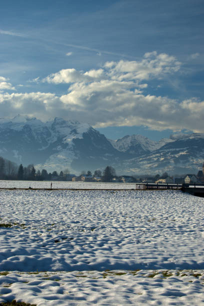 istock Winter panorama in Ruggell in Liechtenstein 17.12.2020 1294846041