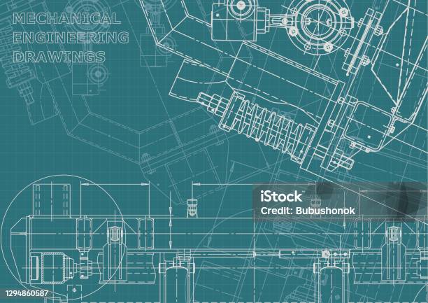 Vector Engineering Illustration Computer Aided Design Systems ...