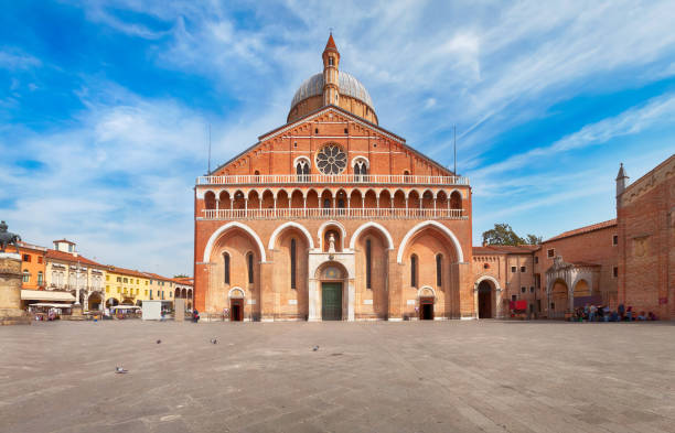The Basilica of St. Anthony in Padua, Italy The Basilica of St. Anthony in Padua (Padova), Italy st anthony of padua stock pictures, royalty-free photos & images