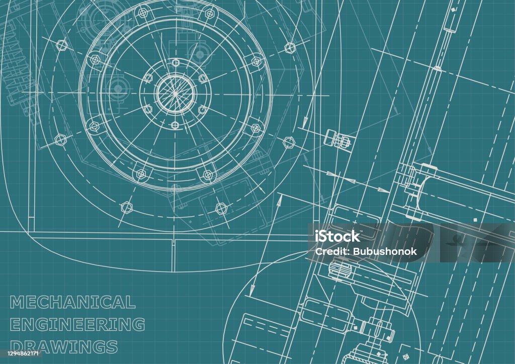 Vector Engineering Illustration Computer Aided Design Systems ...