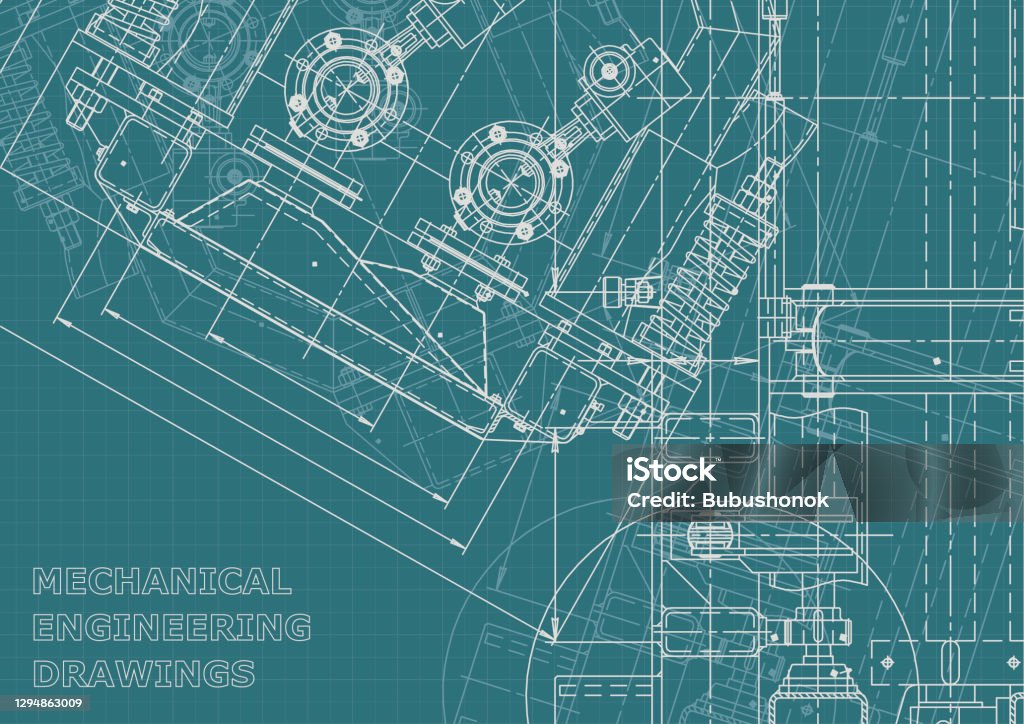 Vector Engineering Illustration Computer Aided Design Systems ...