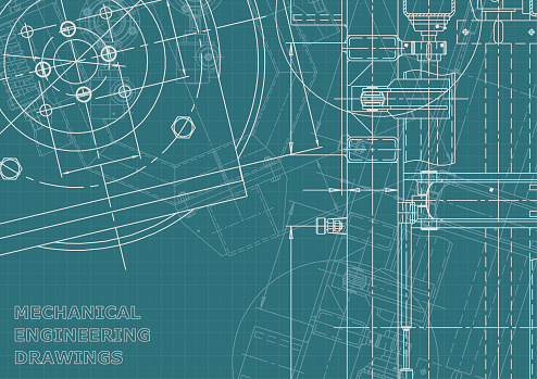 Vector Engineering Illustration Computer Aided Design Systems ...