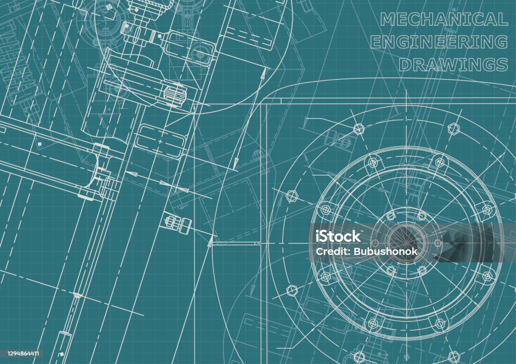 Vector Engineering Illustration Computer Aided Design Systems ...