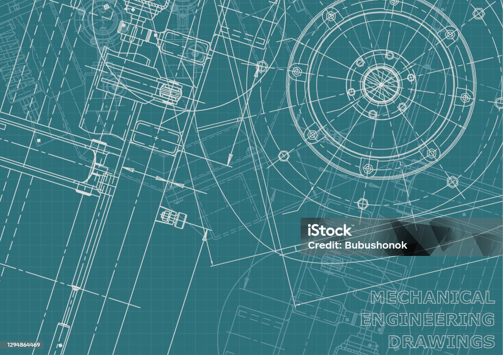 Vector Engineering Illustration Computer Aided Design Systems ...