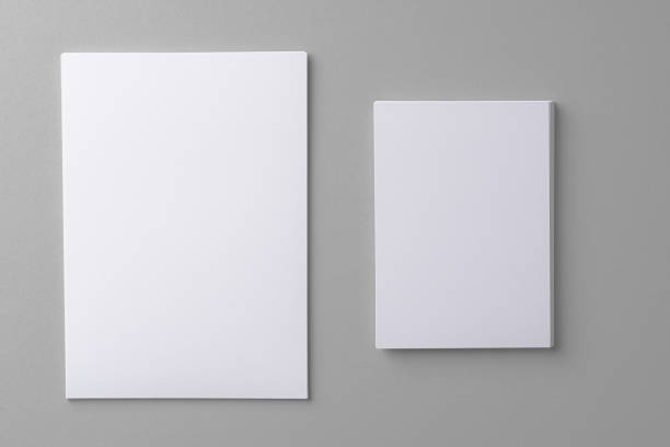 istock Business mock up cards with copy space on grey 1294866465