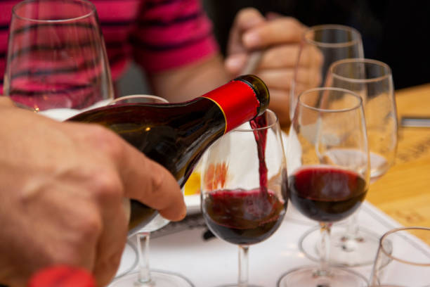 istock Wine being served in bowls for tasting 1294872710