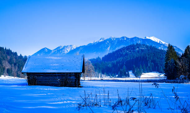 istock Karwendel and Wetterstein Mountains at Wallgau - Bavaria 1294882549