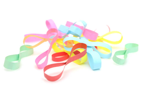 istock Origami papers with flower petals 1294887678