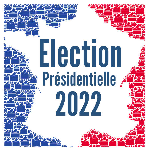 French presidential election 2022 French presidential election 2022 election candidate stock illustrations