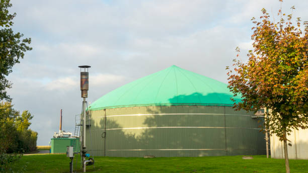 istock Biogas factory 1294893316