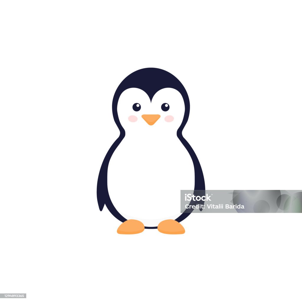 Nhân Vật Chim Cánh Cụt Hoạt Hình Hình minh họa Sẵn có - Tải xuống ...