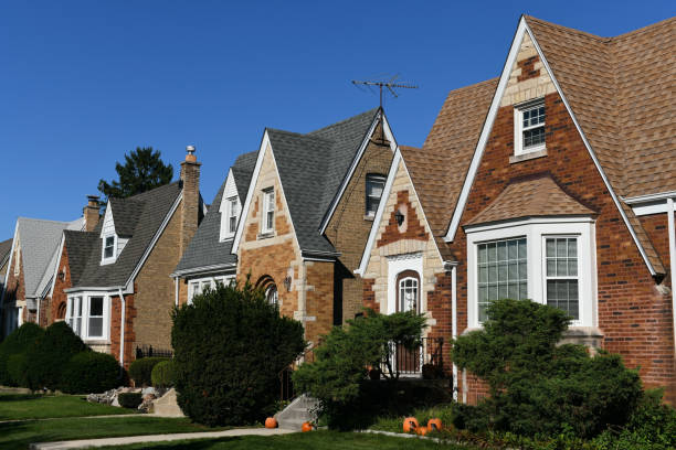 istock Quiet, residential area, Chicago 1294893781