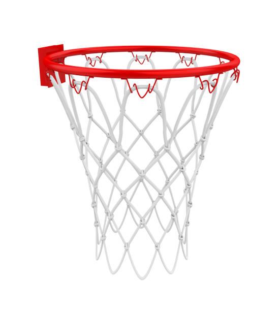 istock Basketball Hoop Isolated 1294903187