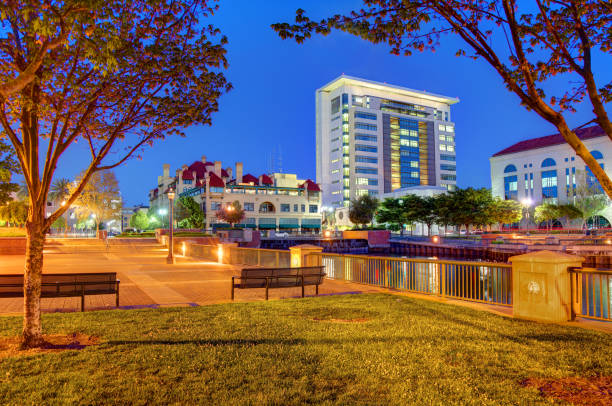 Downtown Stockton, California Stockton is a city and the county seat of San Joaquin County in the Central Valley of the U.S. state of California. stockton california stock pictures, royalty-free photos & images