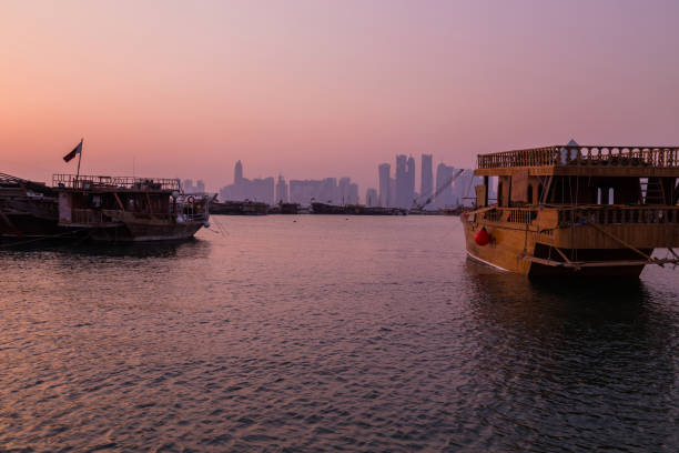 istock Traditional Dhows boats 1294907543