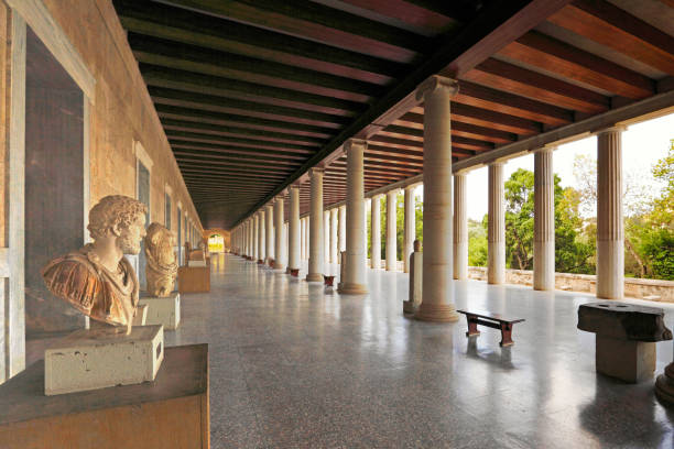 istock The Stoa of Attalos, Greece 1294914012