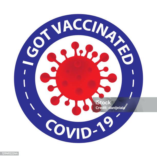 我接種了科維德 19 疫苗 向量插圖向量圖形及更多注射疫苗圖片 - 注射疫苗, COVID-19疫苗, 冠狀病毒