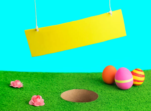 istock Promotion and shopping template for Easter sale 1294926845