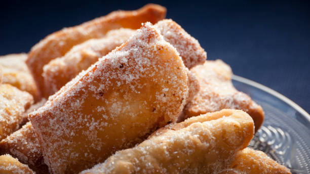 istock Homemade apple and sugar sweets 1294929309