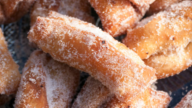 istock Homemade apple and sugar sweets 1294929344