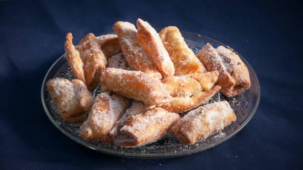 istock Homemade apple and sugar sweets 1294929348