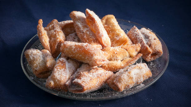 istock Homemade apple and sugar sweets 1294929358