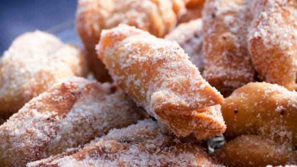 istock Homemade apple and sugar sweets 1294929393