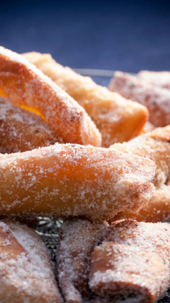 istock Homemade apple and sugar sweets 1294929395