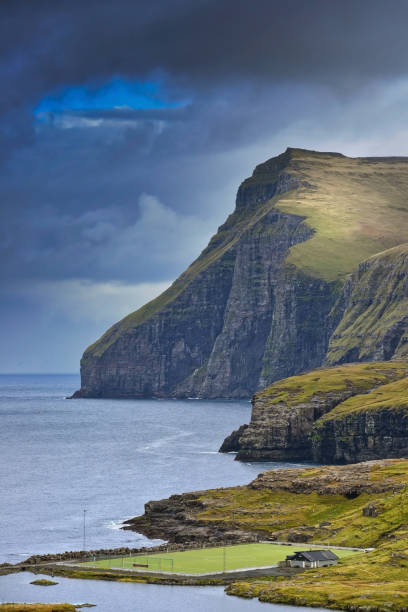 istock Soccerfield on Faroe Islands 1294939132