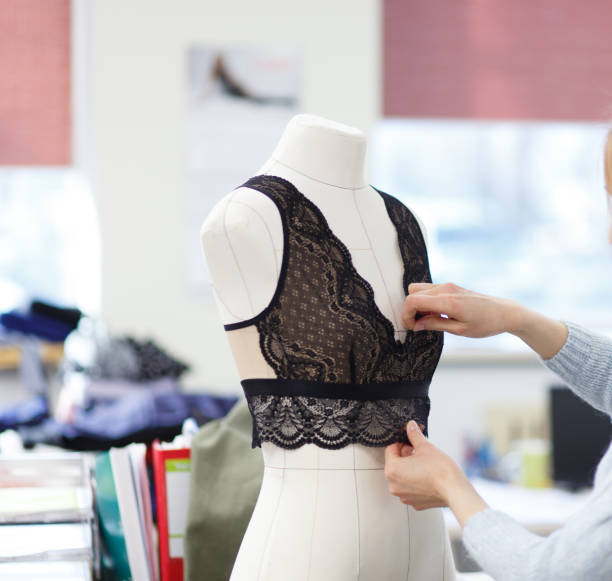 istock Beautiful female underwear on a mannequin 1294940177