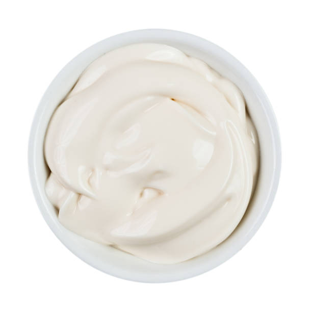 istock Small bowl of mayonnaise 1294943232