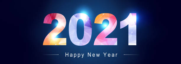 istock Happy New Year Background. Start in 2021. 3D illustration 1294951061