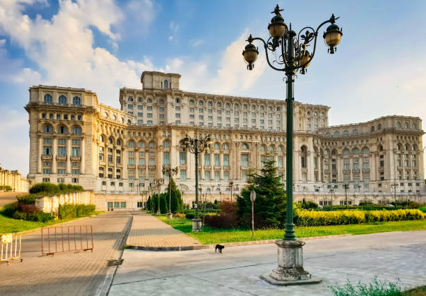 Palace of Parliament Parliament Palace, Bucharest, Romania. parliament palace in bucharest romania the largest building in europe stock pictures, royalty-free photos & images