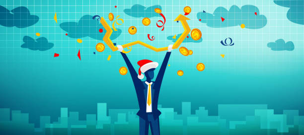 New 2021 growth and development prospects. 3D illustration
