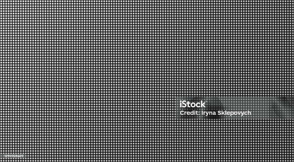 Led Texture Pixel Tv Background Digital Vector Illustration Stock Illustration - Download Now - iStock