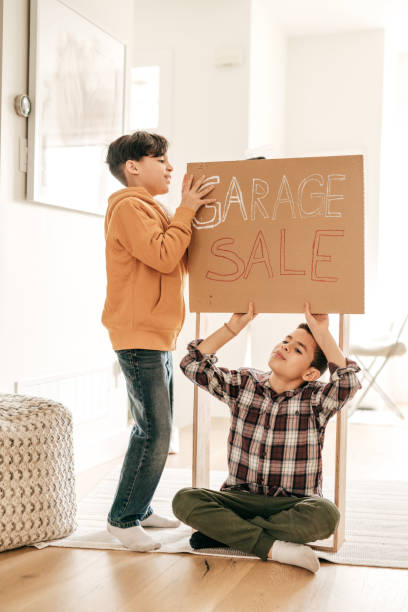 istock Family at home with DIY project 1294959661
