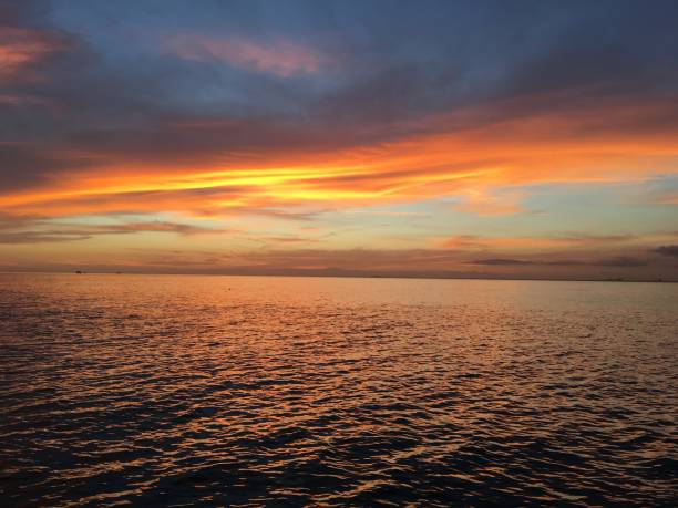 istock Sunset in Key Biscayne Florida, USA 1294964843
