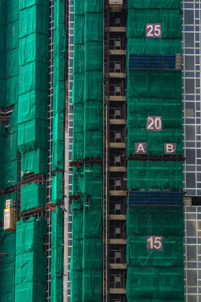 Photo of Building Under Construction in Hong Kong