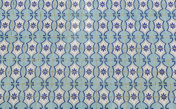 istock Tiles from a colonial house in Recife 1294966677