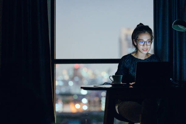 istock Asian businessperson reading from didital tablet prepare for final exam online study education homeschooling 1294994005