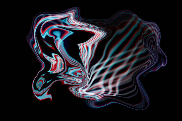 istock Abstract liquify light painting background 1294996016