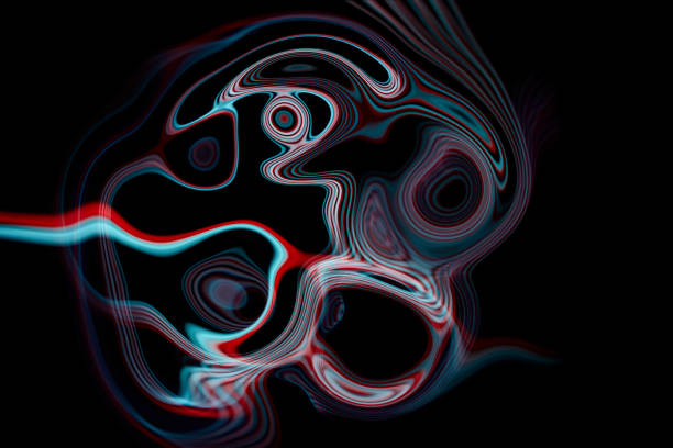 istock Abstract liquify light painting background 1294996020