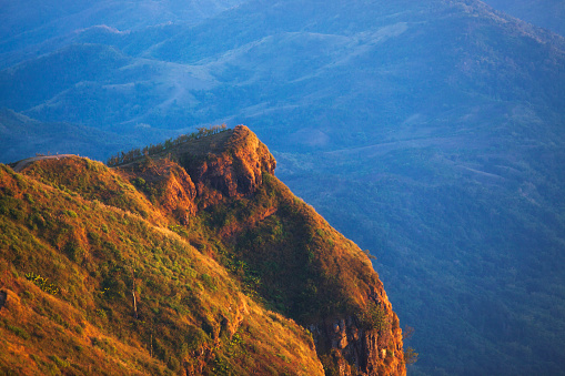 Morning in Nature view at Phu Tubberk, Lom Kao District, Phetchabun,Thailand