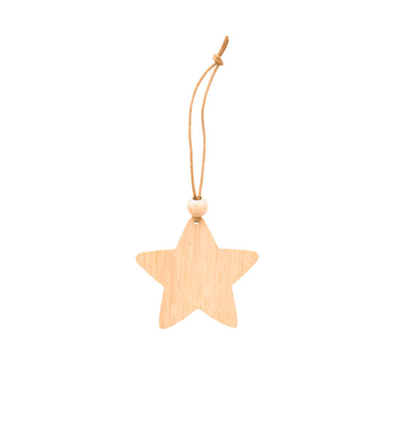 istock Star shaped decoration isolated on white background 1295008314