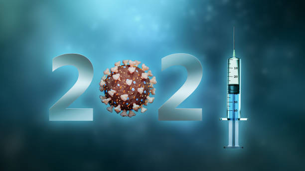 istock 2021 vaccination against coronavirus or covid-19 concept 3D rendering illustration. 1295015732