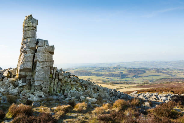 istock Manstone Rock, Stiperstones, Shropshire Hills, UK 1295023379