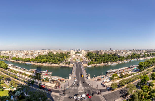 istock skyline of Paris from Eiffel tower 1295026910