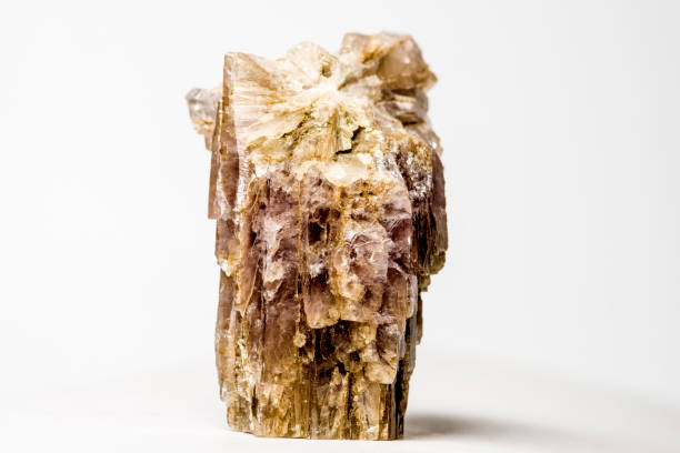 istock Aragonite mineral in a closeup 1295029965