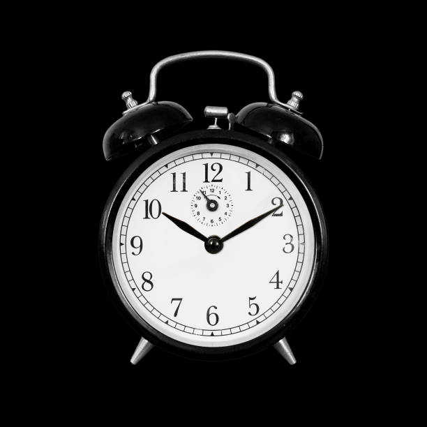 istock Vintage Alarm Clock - Old retro alarm clock. Isolated 1295037260