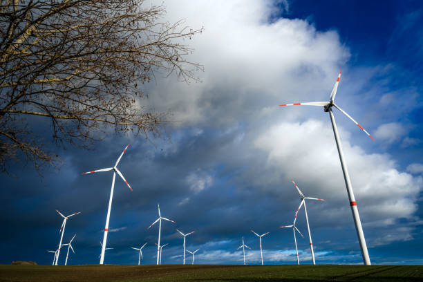 istock wind Energy Production, wind turbines 1295046746